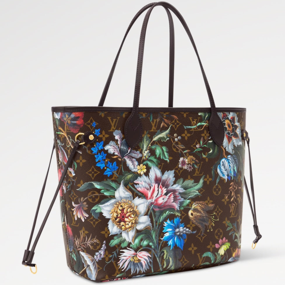 Louis Vuitton Neverfull MM Monogram Eden Tote Bag