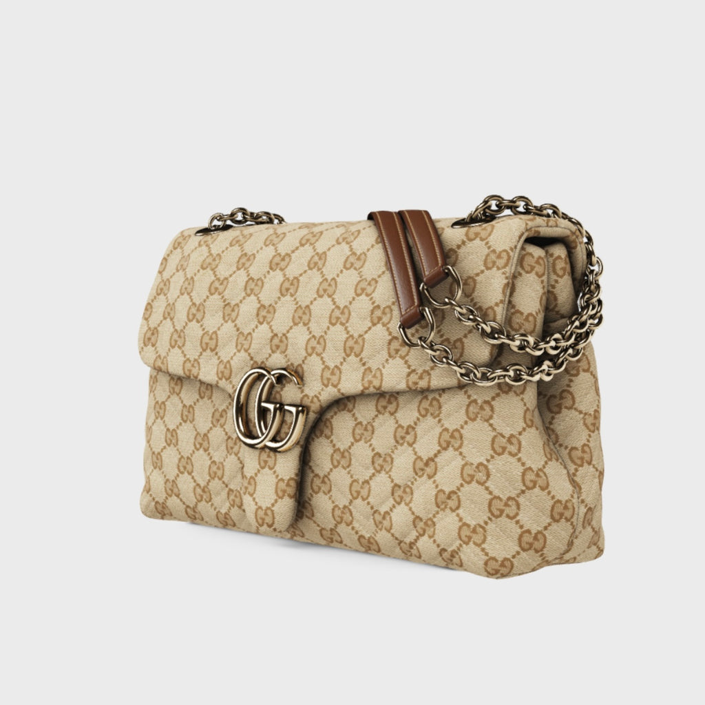 Gucci GG Canvas Shoulder Bag
