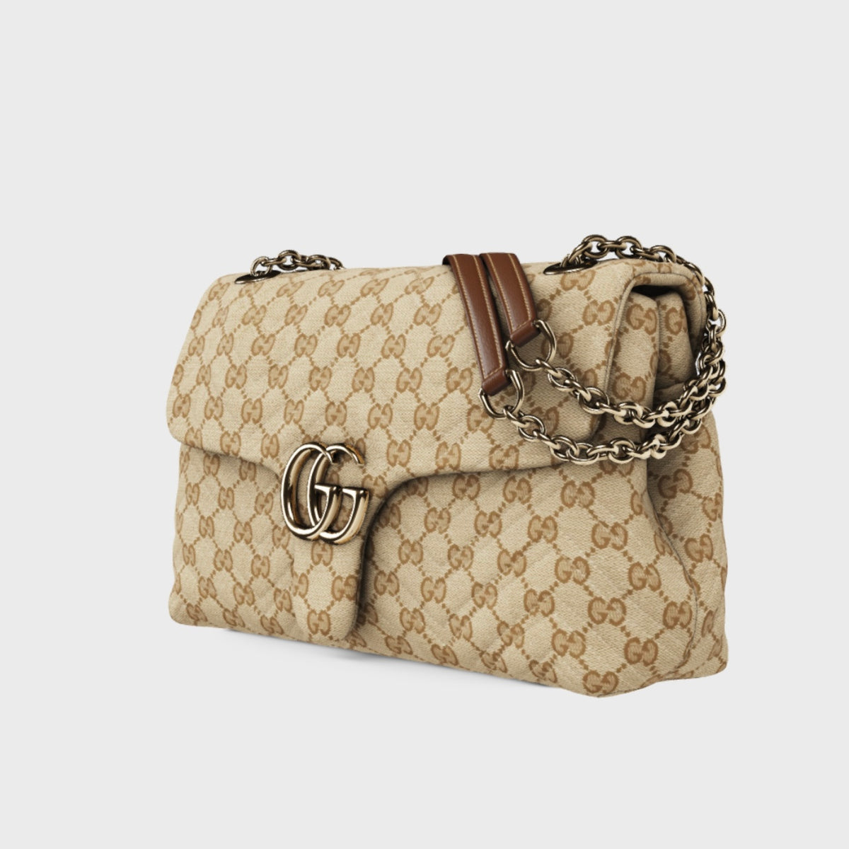 Gucci GG Canvas Shoulder Bag