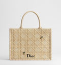 Dior Book Tote Medium – Embroidered Raffia Effect