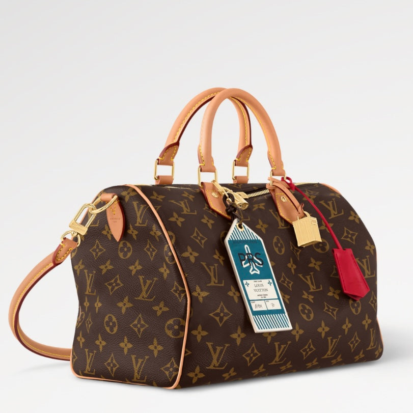 Louis Vuitton Speedy Soft 30 Crafty Handbag