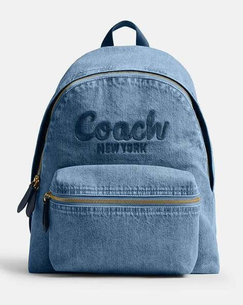Coach Cargo Backpack with Embroidered Logo