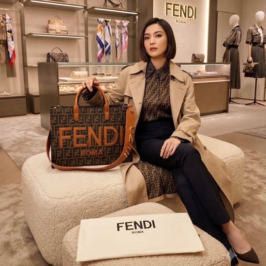 Fendi Roma Tote
