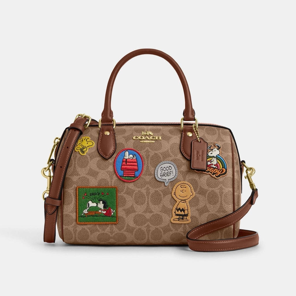 Coach x Peanuts Rowan Satchel Bag