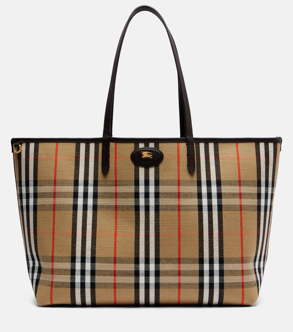 Burberry Reversible Leather Tote Bag