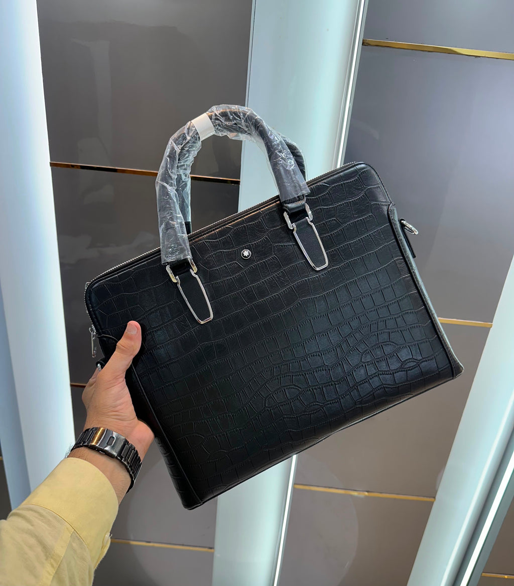 Montblanc Luxury Premium Laptop Bag Black