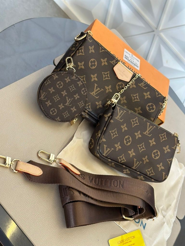 Louis Vuitton Multi Pochette Crossbody Bag