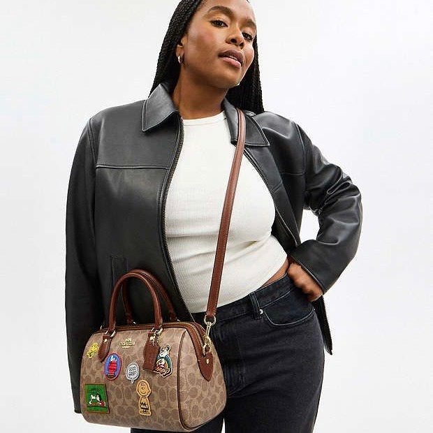 Coach x Peanuts Rowan Satchel Bag