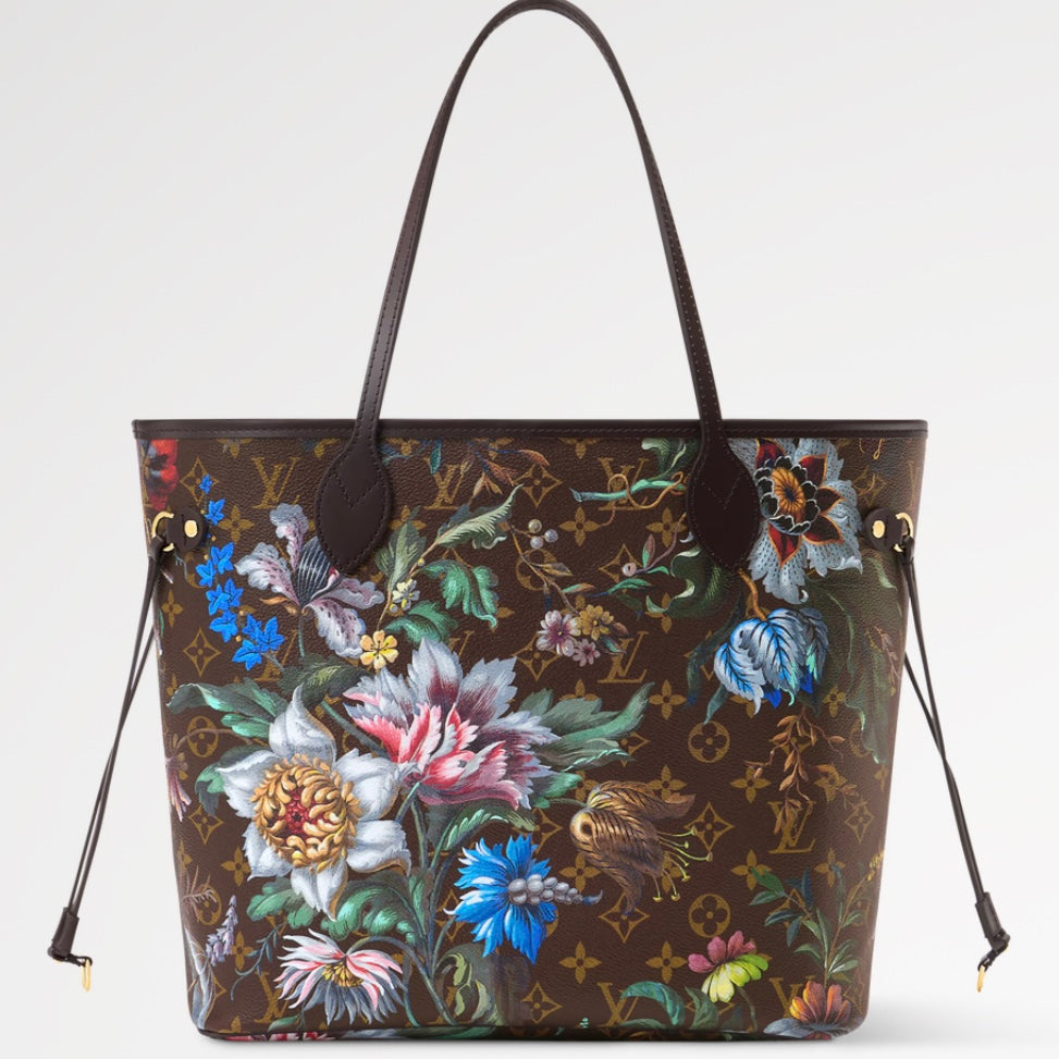 Louis Vuitton Neverfull MM Monogram Eden Tote Bag