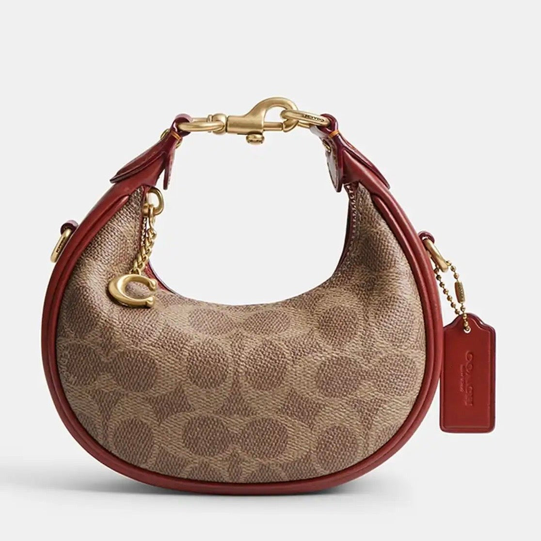 Coach Jonie Bag in Signature Canvas & Leather