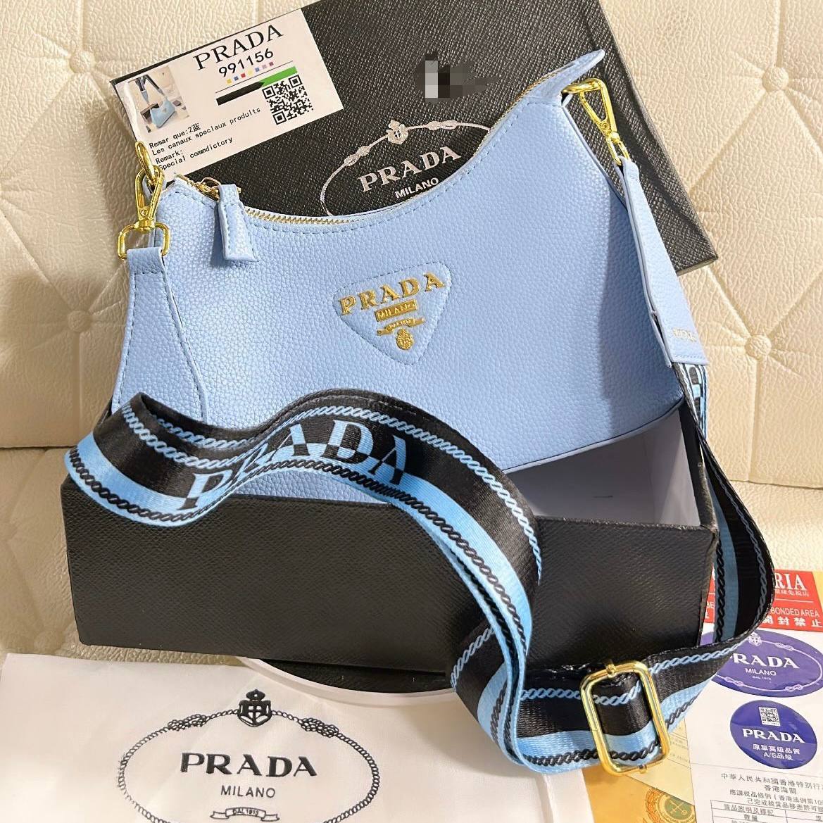 Trendy Women's Prada Re-Edition Saffiano Leather Bag (LE2629)