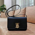 Monogram Clasp Thomas Burberry Bag (LE0109)