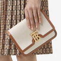 Monogram Clasp Thomas Burberry Bag (LE0110)