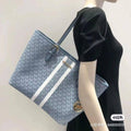 Michael Kors Jet Set Carryall Stripes Tote Bag For Women (LE0260)