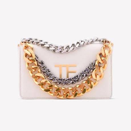 Tom Ford Palmellato Triple Chain Bag For Women (LE0270)