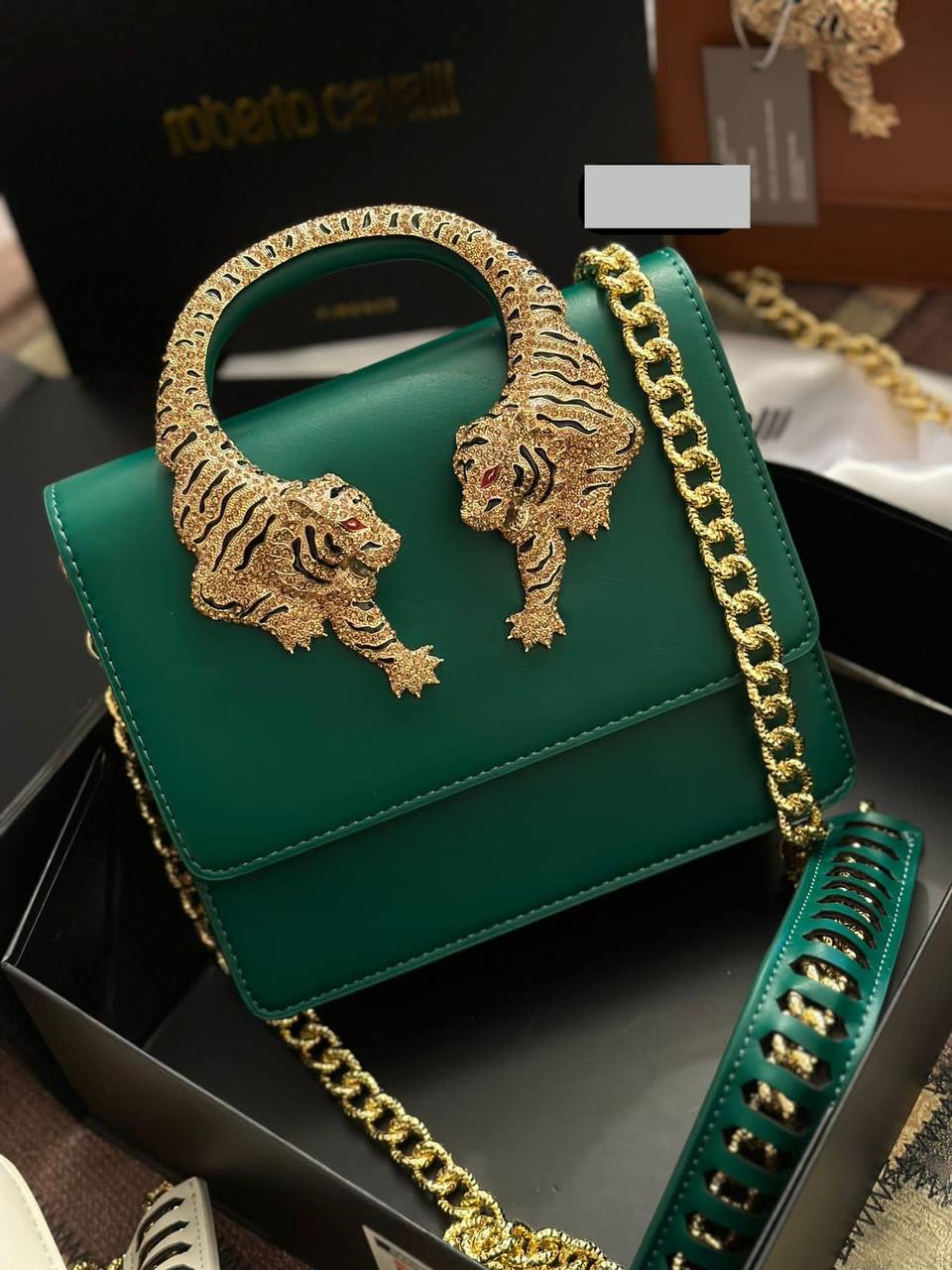 Roberto Cavalli Handbag For Women (LE0520)