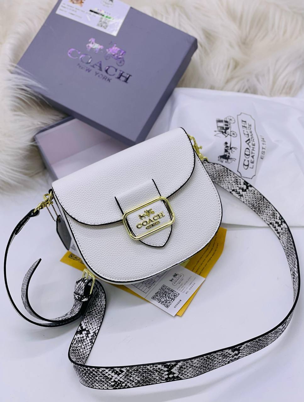 Coach Morgan Saddle Bag For Women (LE0533)