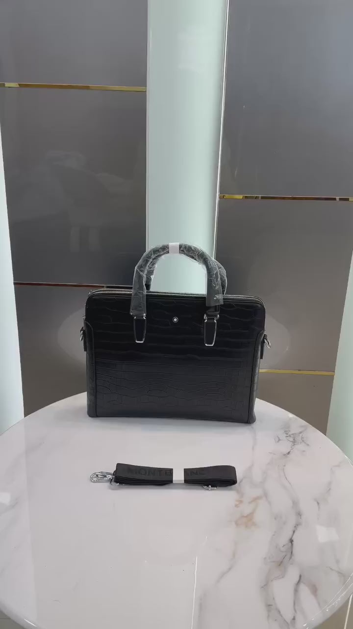 Montblanc Luxury Premium Laptop Bag Black