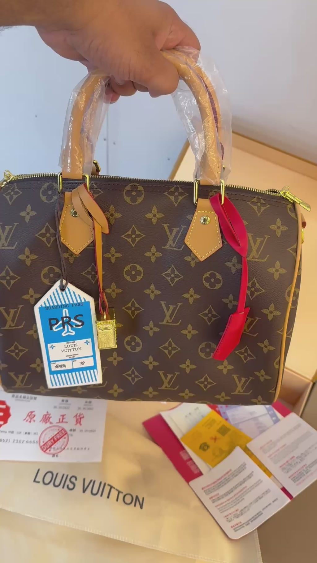 Louis Vuitton Speedy Soft 30 Crafty Handbag